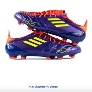 Soccer Cleats, Little Kids 12.5, Adidas F50 Adizero Leather Purple FG